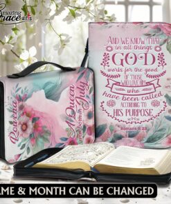 In All Things God Works For The Good - Bible Cover 2XL