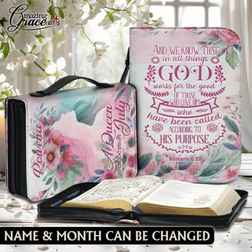 In All Things God Works For The Good - Bible Cover M