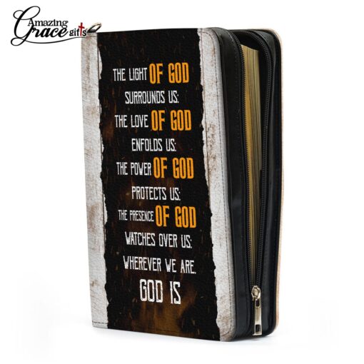 The Light Of God Surrounds Us Jesus Christ - Bible Cover 2XL - Image 7