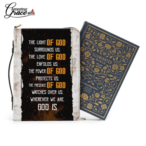 The Light Of God Surrounds Us Jesus Christ - Bible Cover 2XL - Image 10