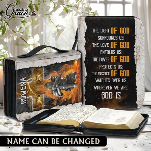 The Light Of God Surrounds Us Jesus Christ - Bible Cover 2XL
