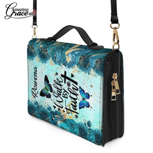 Walk By Faith Jesus Christ - Bible Cover L - Image 8
