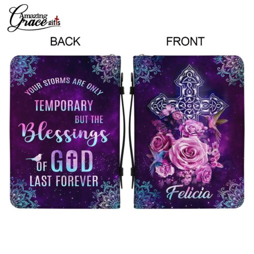 Blessings Of God Last Forever Jesus Christ - Bible Cover M - Image 9