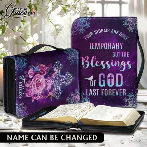 Blessings Of God Last Forever Jesus Christ - Bible Cover M