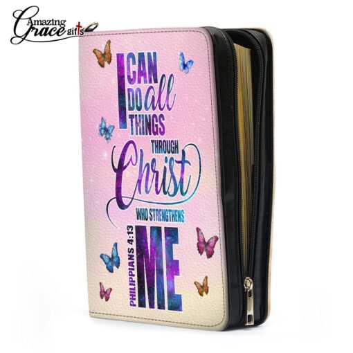I Can Do All Things Through Christ Who Strengthens Me  - Bible Cover XL - Image 7