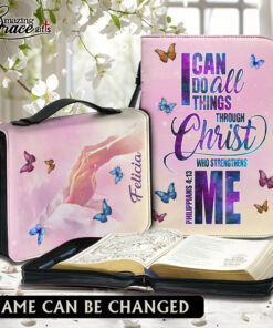 I Can Do All Things Through Christ Who Strengthens Me  - Bible Cover XL