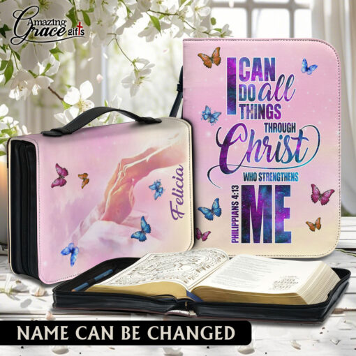 I Can Do All Things Through Christ Who Strengthens Me  - Bible Cover XL