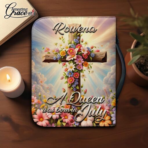 Sheep Cross He Is Risen Jesus Christ - Bible Cover XL - Image 4