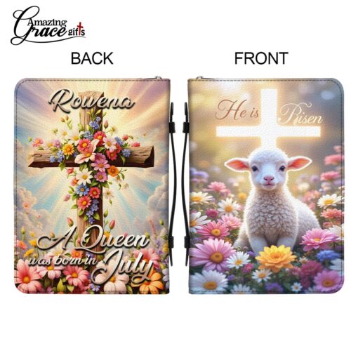 Sheep Cross He Is Risen Jesus Christ - Bible Cover XL - Image 9