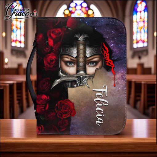 Never Underestimate A Woman Who Is Covered By The Blood Of Jesus - Bible Cover 2XL - Image 2