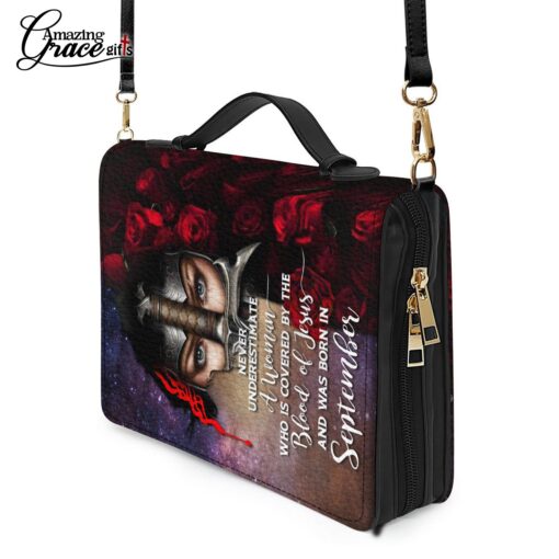Never Underestimate A Woman Who Is Covered By The Blood Of Jesus - Bible Cover 2XL - Image 8
