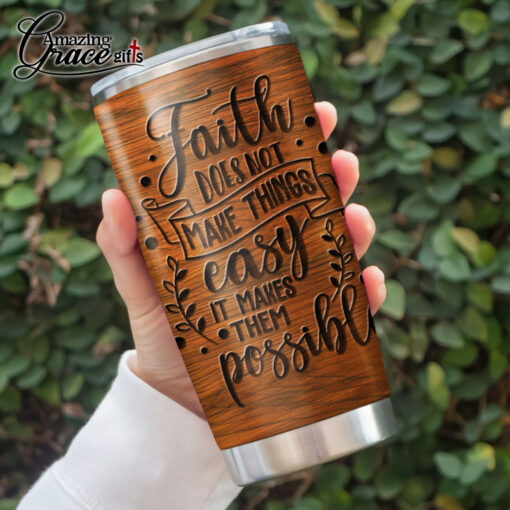 God Did Not Create You To Blend In - Stainless Steel Tumbler 20oz - Image 3