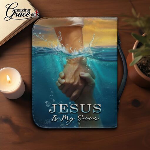 Jesus Is My Savior Christian - Bible Cover 2XL - Image 4