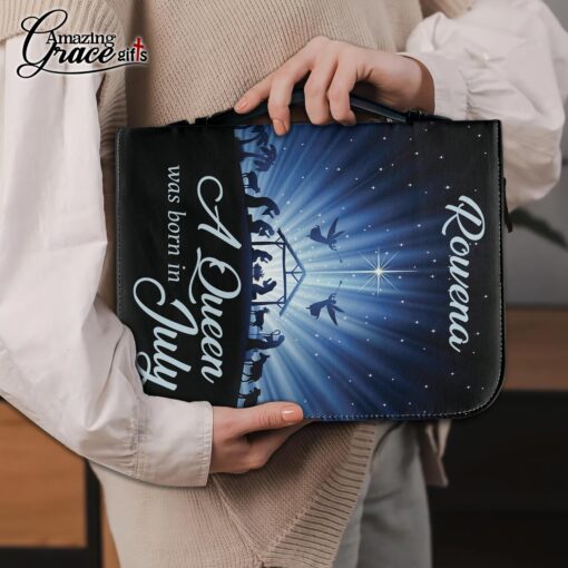 Oh Come Let Us Adore Him Jesus Christ Nativity Scene - Bible Cover 2XL - Image 5