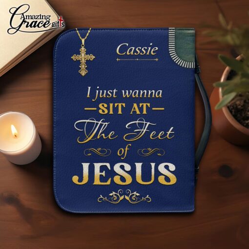 I Wanna Sit At The Feet Of Jesus - Bible Cover 2XL - Image 4