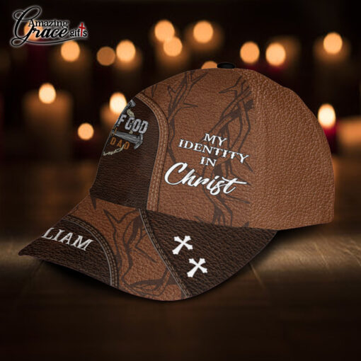 Man Of God My Identity In God  - Classic Cap - Image 2
