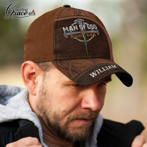 Man Of God My Identity In God  - Classic Cap - Image 4