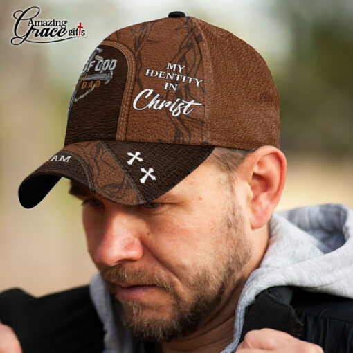 Man Of God My Identity In God  - Classic Cap - Image 5
