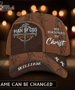 Man Of God My Identity In God  - Classic Cap