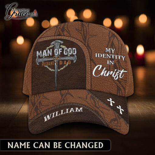 Man Of God My Identity In God  - Classic Cap