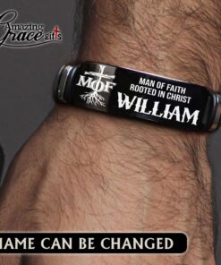 MOF Man Of Faith Rooted In Christ  - Bracelet
