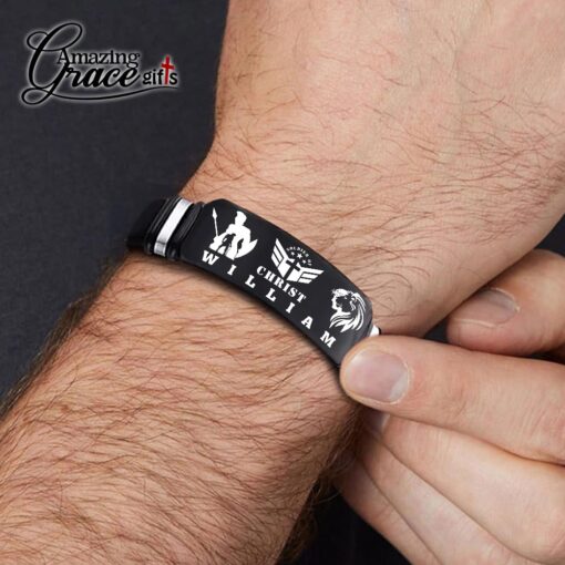 Soldier Of Christ Jesus Cross - Bracelet - Image 2