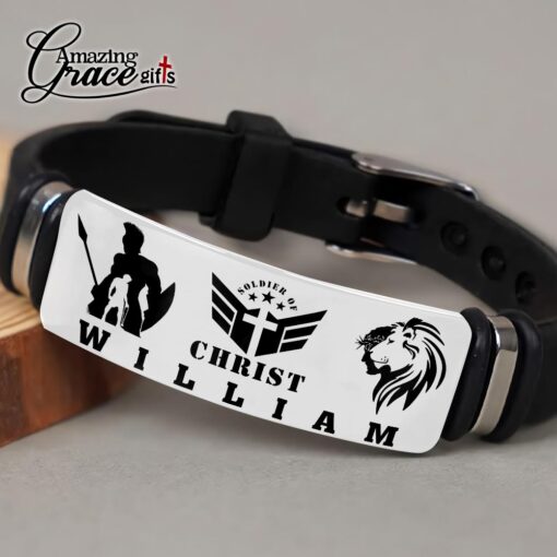 Soldier Of Christ Jesus Cross - Bracelet - Image 3