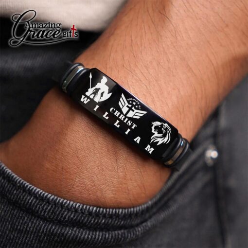Soldier Of Christ Jesus Cross - Bracelet - Image 4