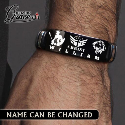 Soldier Of Christ Jesus Cross - Bracelet