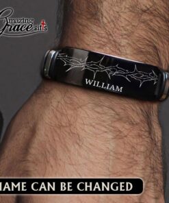 Jesus Christ Crown Thorn Christian - Bracelet