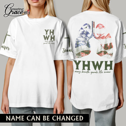Every Breath Speaks His Name - T-Shirt