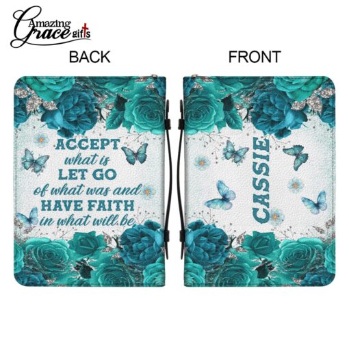 Accept What Is Let Go Of What Was And Have Faith In What Will Be - Bible Cover XL - Image 9