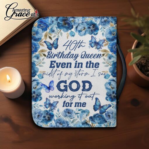 Even In The Midst Of My Storm I See God Working It Out For Me - Bible Cover M - Image 4