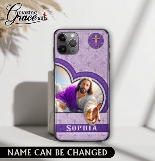 Jesus Christ God Is My Savior - Soft Phone Case