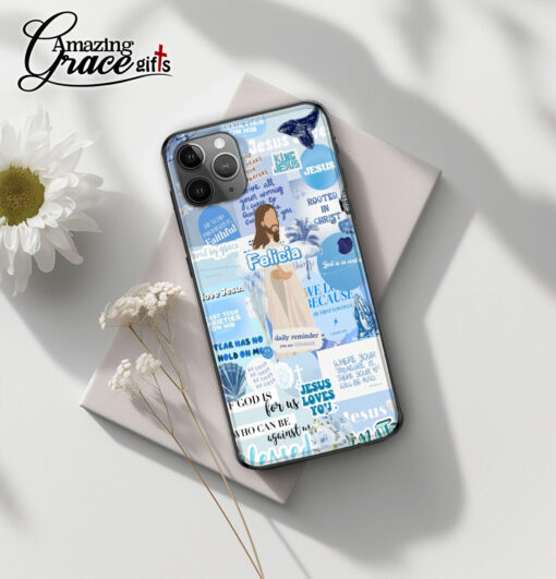 Summer Ocean Jesus Christ Rooted In Christ - Soft Phone Case - Image 2