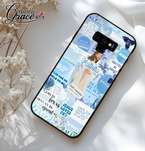 Summer Ocean Jesus Christ Rooted In Christ - Soft Phone Case - Image 3