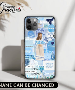 Summer Ocean Jesus Christ Rooted In Christ - Glass Phone Case