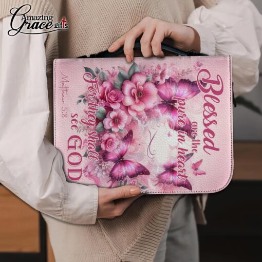 Blessed Are The Pure In Heart For They Shall See God - Bible Cover L - Image 5