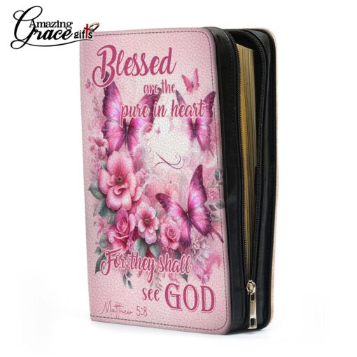 Blessed Are The Pure In Heart For They Shall See God - Bible Cover L - Image 7