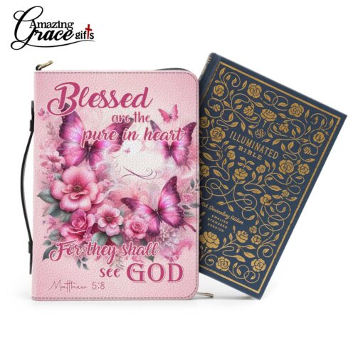Blessed Are The Pure In Heart For They Shall See God - Bible Cover L - Image 10