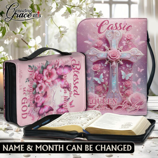 Blessed Are The Pure In Heart For They Shall See God - Bible Cover L