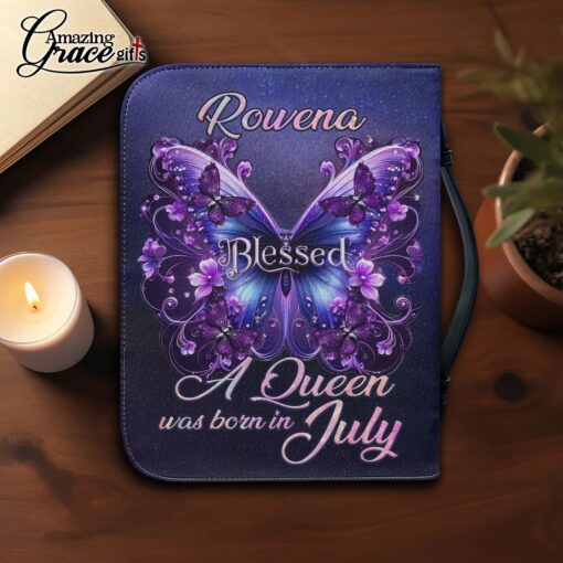 When Butterflies Appear Angels Are Near - Bible Cover XL - Image 4