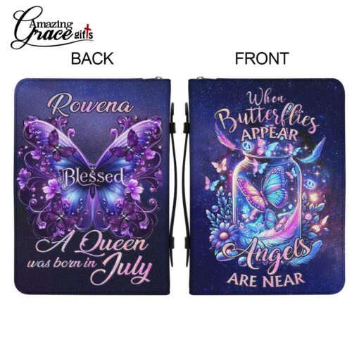 When Butterflies Appear Angels Are Near - Bible Cover XL - Image 9