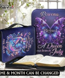 When Butterflies Appear Angels Are Near - Bible Cover XL