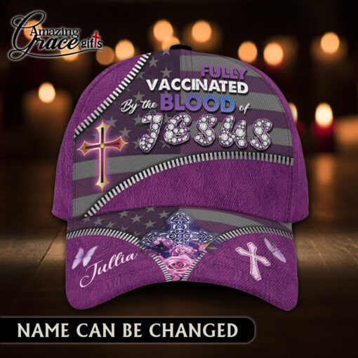 Fully Vaccinated By The Blood Of Jesus - Classic Cap