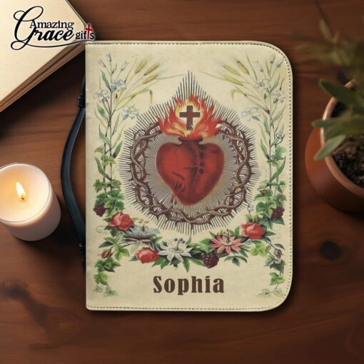 Jesus Sacred Heart Trust In The Lord With All Your Heart - Bible Cover 2XL - Image 3