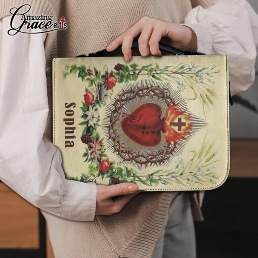 Jesus Sacred Heart Trust In The Lord With All Your Heart - Bible Cover 2XL - Image 5