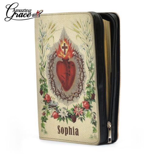 Jesus Sacred Heart Trust In The Lord With All Your Heart - Bible Cover 2XL - Image 7