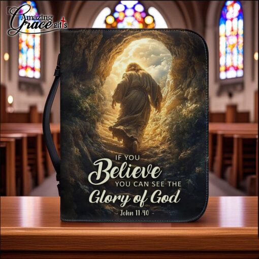 If You Believe You Can See The Glory Of The God - Bible Cover 2XL - Image 2
