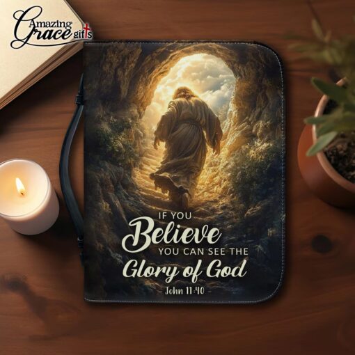 If You Believe You Can See The Glory Of The God - Bible Cover 2XL - Image 3